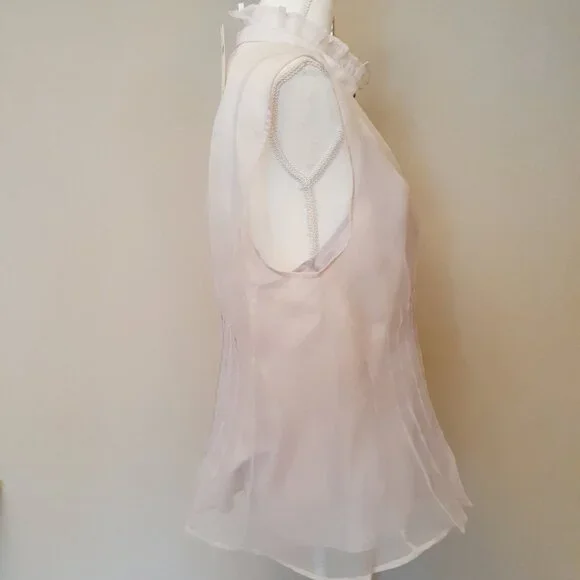 Anthropologie  Pleated Top  with Tank NWT - Picture 4 of 16